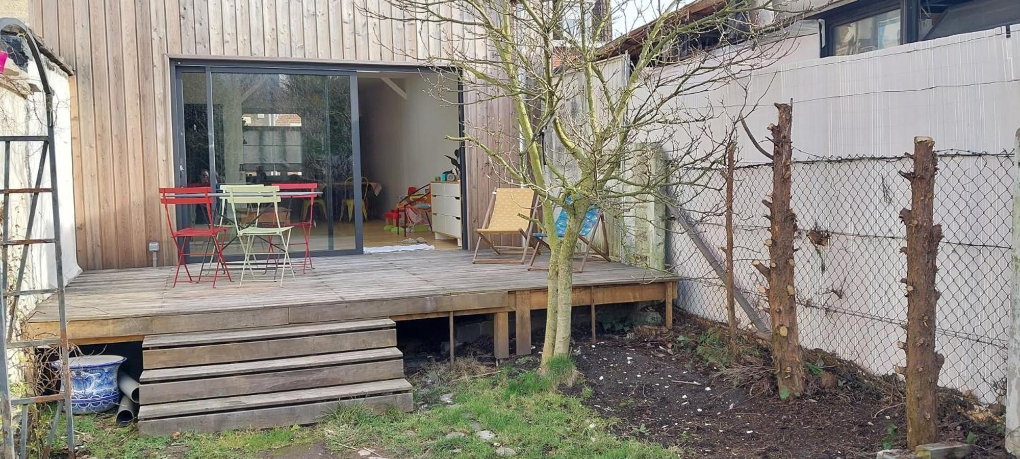 Maison Avec Jardin A Lille Bois Blancs Bagian luar foto