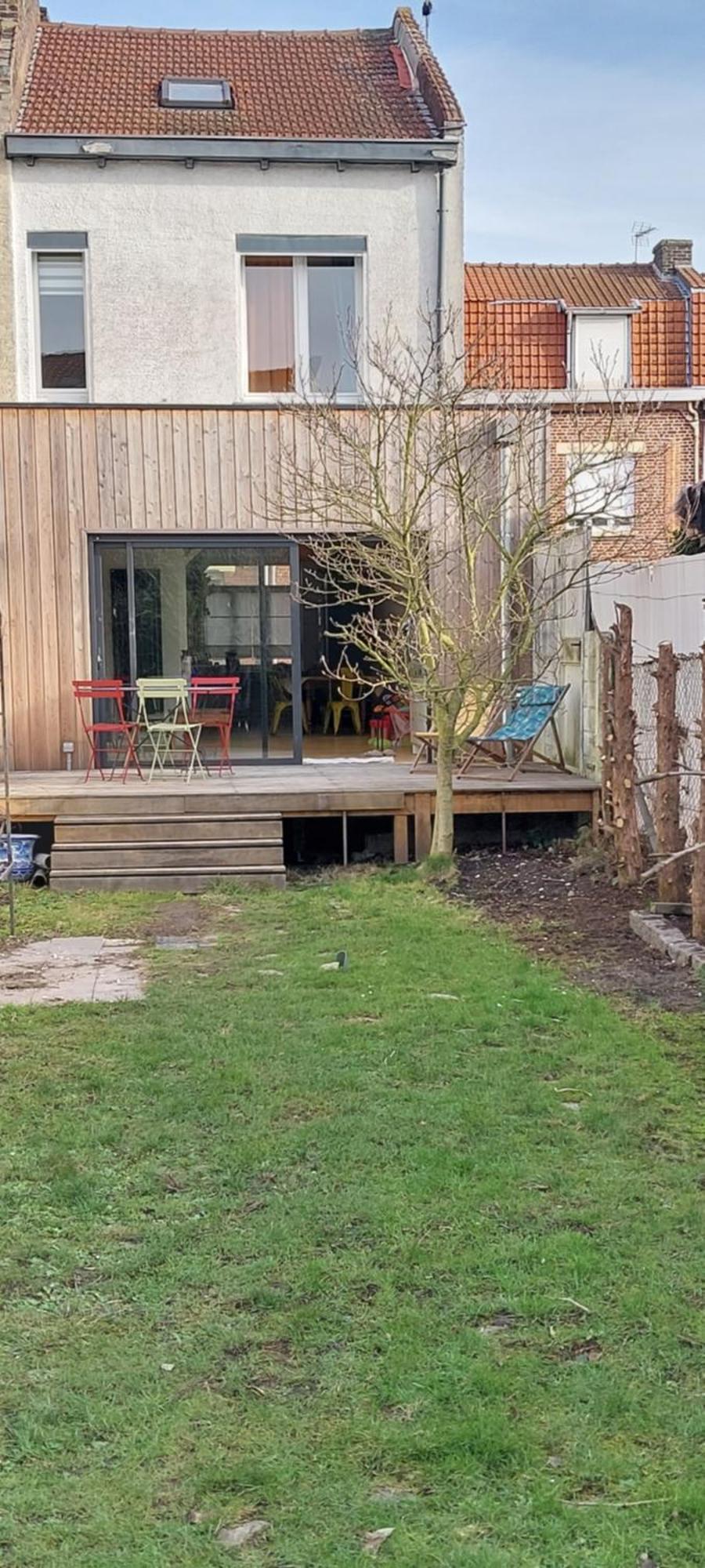 Maison Avec Jardin A Lille Bois Blancs Bagian luar foto